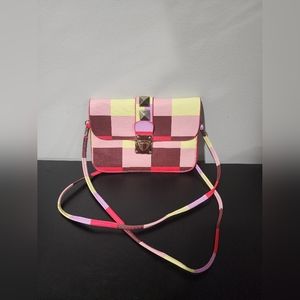 Multicolor Geometric Crossbody
